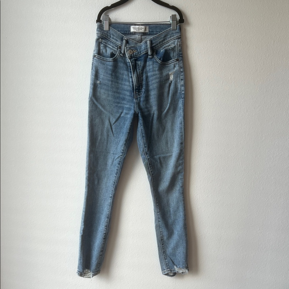 Abercrombie & Fitch Light Blue Skinny Jeans